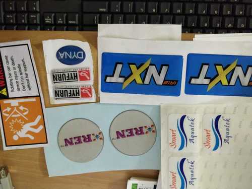Polycarbonate Printed Dome Labels
