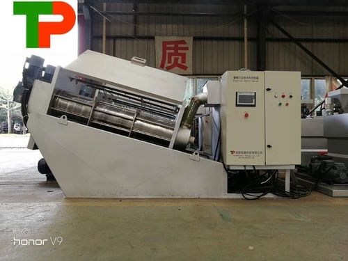 Ss304 Self Cleaning Volute Sludge Dewatering Machine