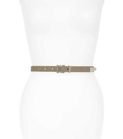 Ladies Studded Suede Belt