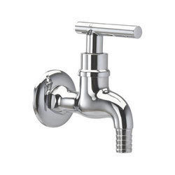 Brass Silver Bib Cock Tap