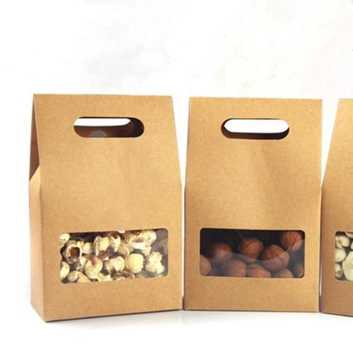 Brown Display Window Paper Bag