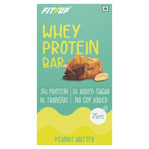 Fitzup Peanut Butter Whey Protein Bar