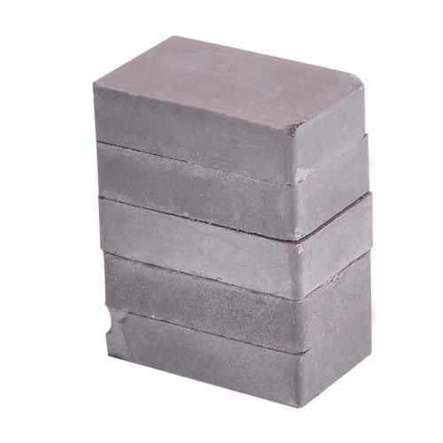 White Fine Grade Ferrite Rectangular Magnet