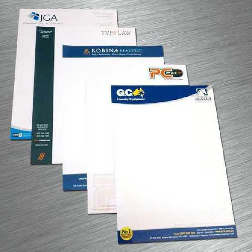 Customized Letterhead Printing Services By Color Drop