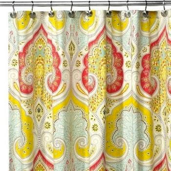 Multicolor Shower Curtain Fabric