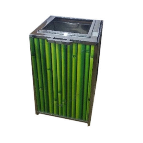 Rectangle Stainless Steel Dustbin