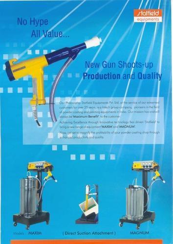 Statfield Equipment Make Powder Coating Gun Magnum