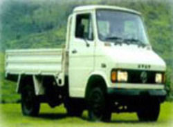 White Tata 407 Van