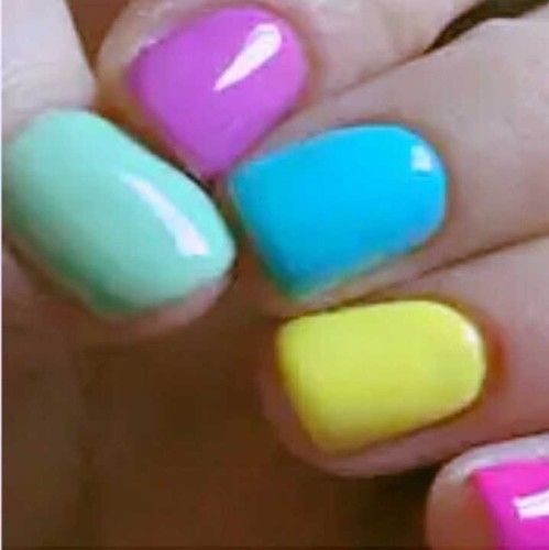 Multi Color Nail Polish 