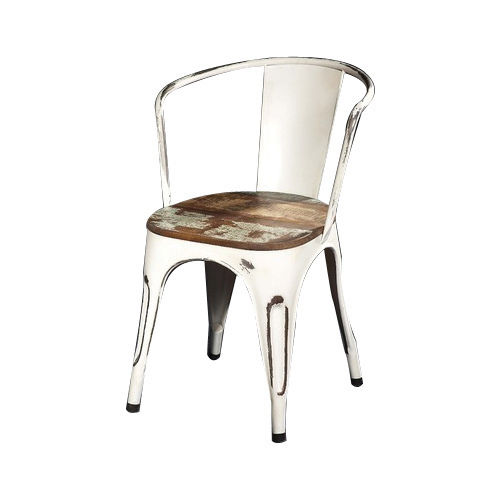 Reclaimed Iron Chair for Restaurant
