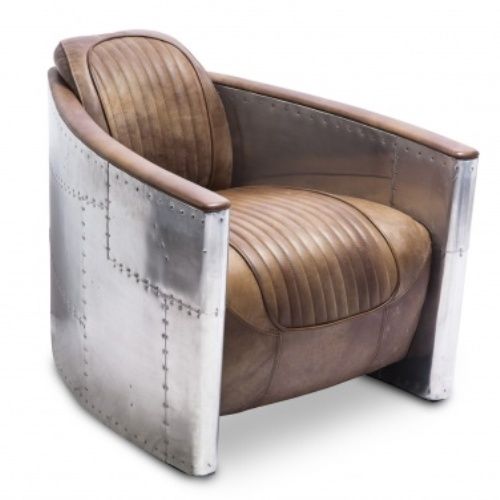 Handmade Seamless Finish Aviator Tomcat Chair