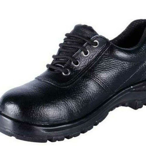 Mens Black Safety Shoes Size: Custom