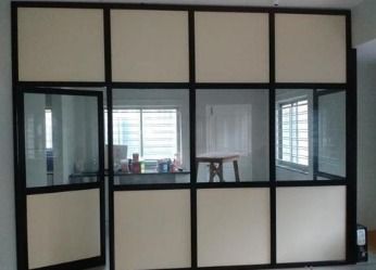 PE Coated Commercial Aluminium Partition