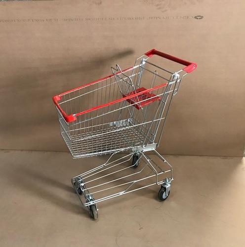 Golden Pu Wheels Shopping Trolley