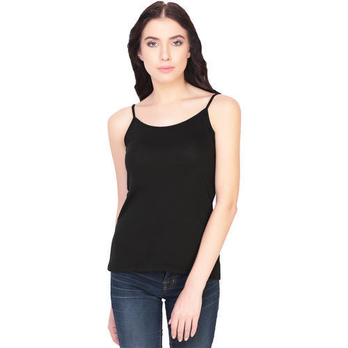 Cotton Black Ladies Inner Camisole