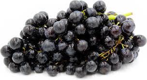 Fresh Black Grapes - Whole, Sweet Taste, Deep Black Color, Common Cultivation Type