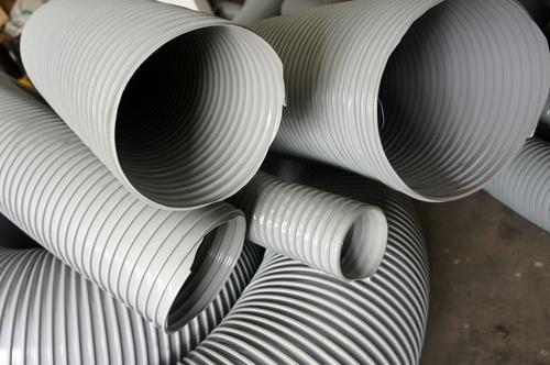 Grey Color Pvc Duct Hose