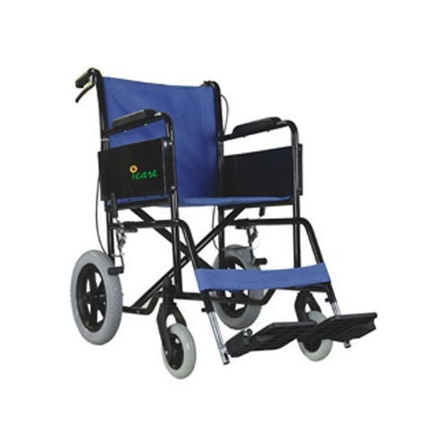 Steel Folding Attendant Wheelchair