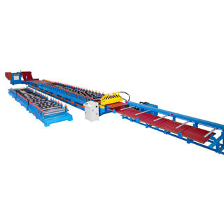 Roofing Corrugated Sheet Roll Forming Machine