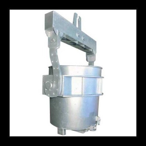 Steel Bottom Pouring Ladle For Foundry