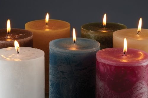 Fancy Colorfull Aroma Candles