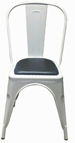 Stainless Steel Armless Cafeteria Chair