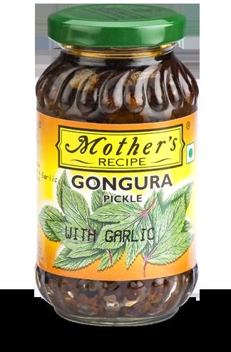 Natural Gongura Garlic Pickle
