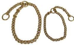 Golden Durable Chain Dog Collar