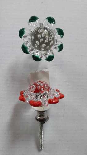 Finely Finished Decorative Glass Door Knob