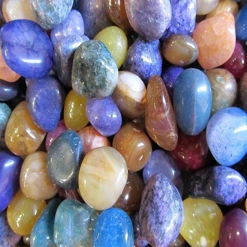 Polished Colored Pebbles (50 MM)
