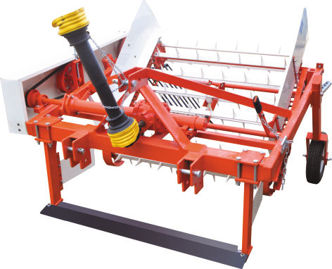 Orange Portable Groundnut Digger