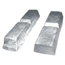 Silver Pure Aluminium Ingot (Medium Size)