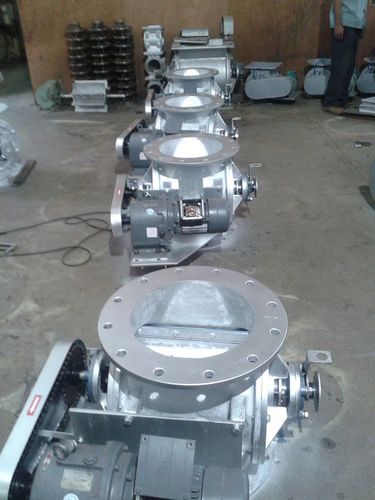 Painted Rotary Airlock Valve 150 Nb To 500Nb, Ms/Ci, Ss304, Ss316