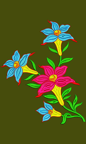 Applique Embroidery Design