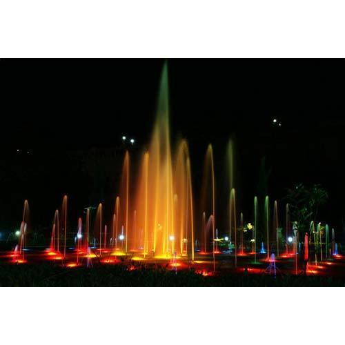 Musical Water Fountain With Multicolor Programmable Lights Easy To Use