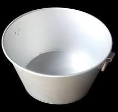 Pure Aluminium Tub