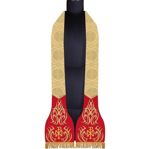 In All Liturgical Colors Roman Style Embroidered Religious Stoles