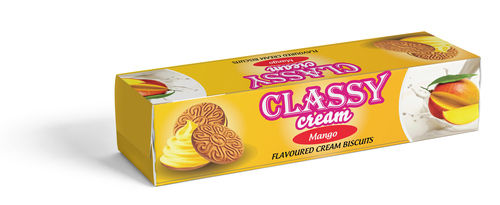 Classy Mango Cream Biscuits