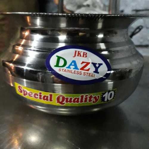 Stainless Steel Dahi Handi Size: Customized