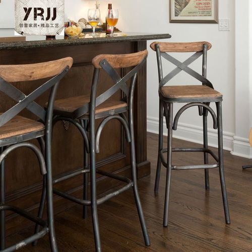 Bar Chair - Durable Steel Frame, Rust Resistant & Weather Proof | Quality Design for Elegant Bar Decor