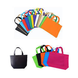 Multicolor Plain Loop Handle Bag