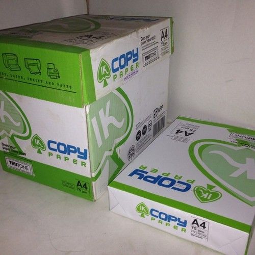 100% Wood Pulp A4 Copy Paper 70 GSM