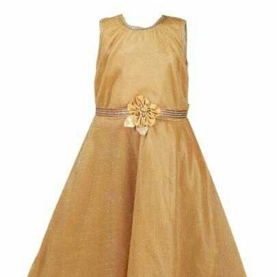 Washable Kid Girl Partywear Gown