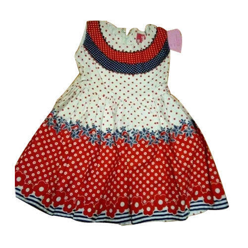 Kids Cotton Printed Frock