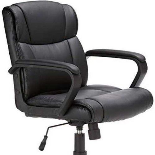 Executive Office Leather Chair - Premium Quality Leather, Ergonomic Design for Comfort and Support