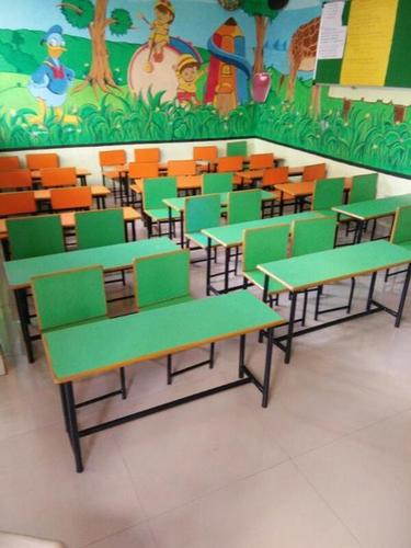 Nursery School Wooden Table Indoor Furniture