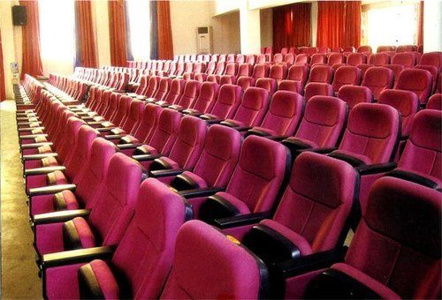 Red Color Auditorium Chair