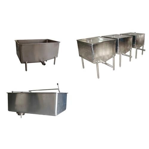 Sturdiness Stainless Steel Dump Tank