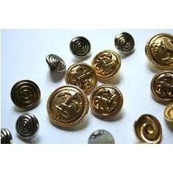 Transparent High Quality Plastic Logo Buttons