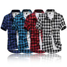 Mens Casual Check Shirts